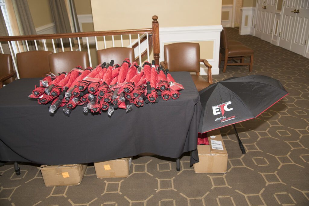 ETC Foundation umbrellas