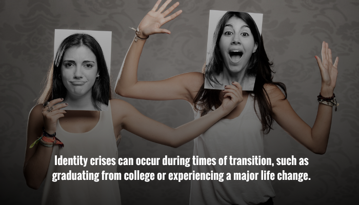 Two women holding sad and happy face masks.